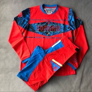 Set of Sombrio ~ Bike Shorts Size 10 & Jersey Size 12